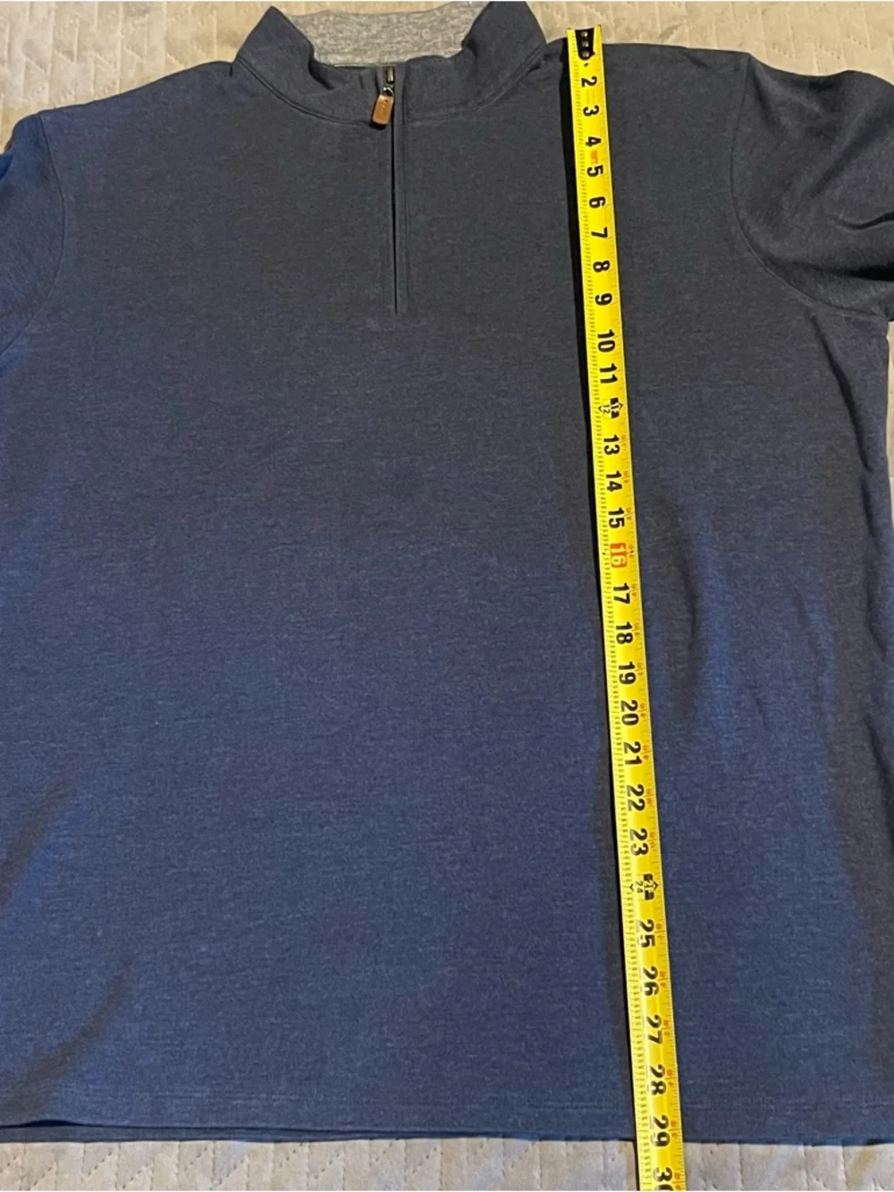 Mizzen Main 1/4 zip sweater mens‎ XXL NWOT blue